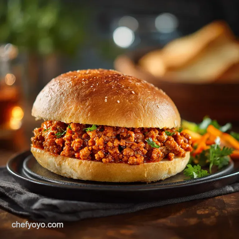 Healthy Turkey Sloppy Joes the Best 35Minute Healthy Ground Turkey Recipe presentation