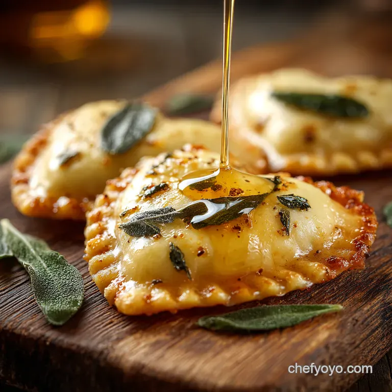 HeartShaped Ricotta Ravioli with Sage Brown Butter Sauce
