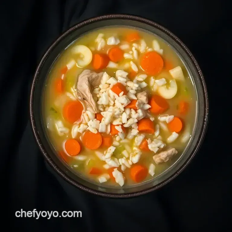 Heartwarming Chicken and Rice Soup: a Cozy Bowl of Goodness presentation