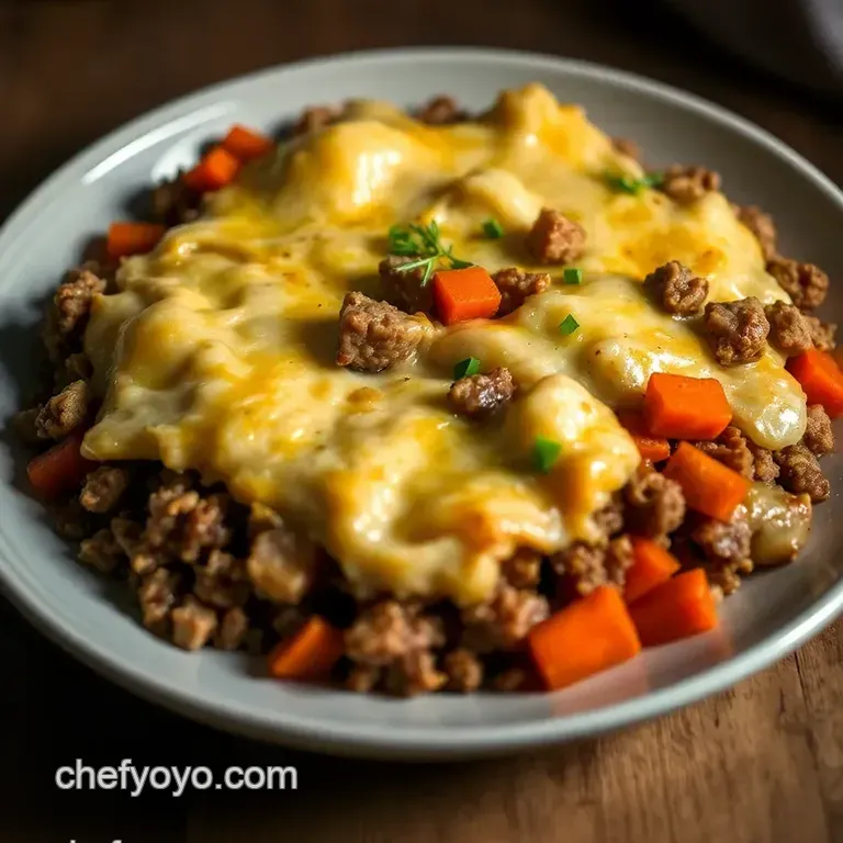 Hearty Ground Turkey Shepherd s Pie presentation