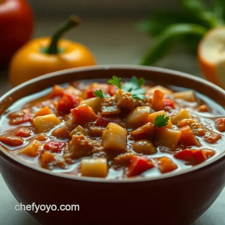 Hearty Stuffed Pepper Soup: A Flavorful & Easy Comfort Dish