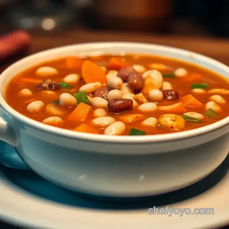 Hearty Tuscan Bean Soup (Minestra di Fagioli) – A Soul-Warming Italian Classic