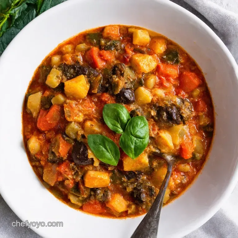 Hearty Tuscan Ribollita A Bread and Vegetable Stew