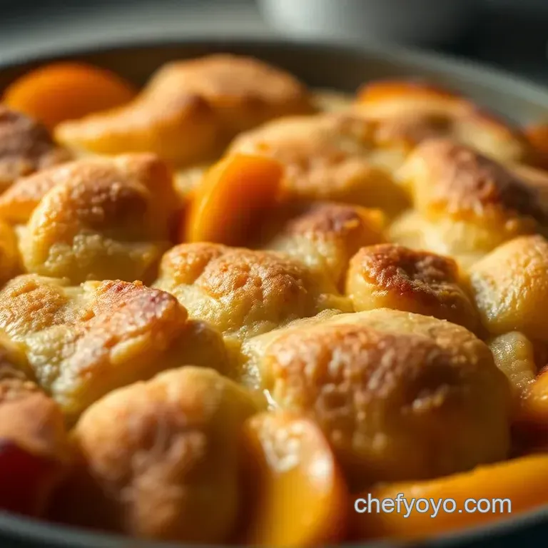 Heavenly Easy Peach Cobbler with Fresh Peaches