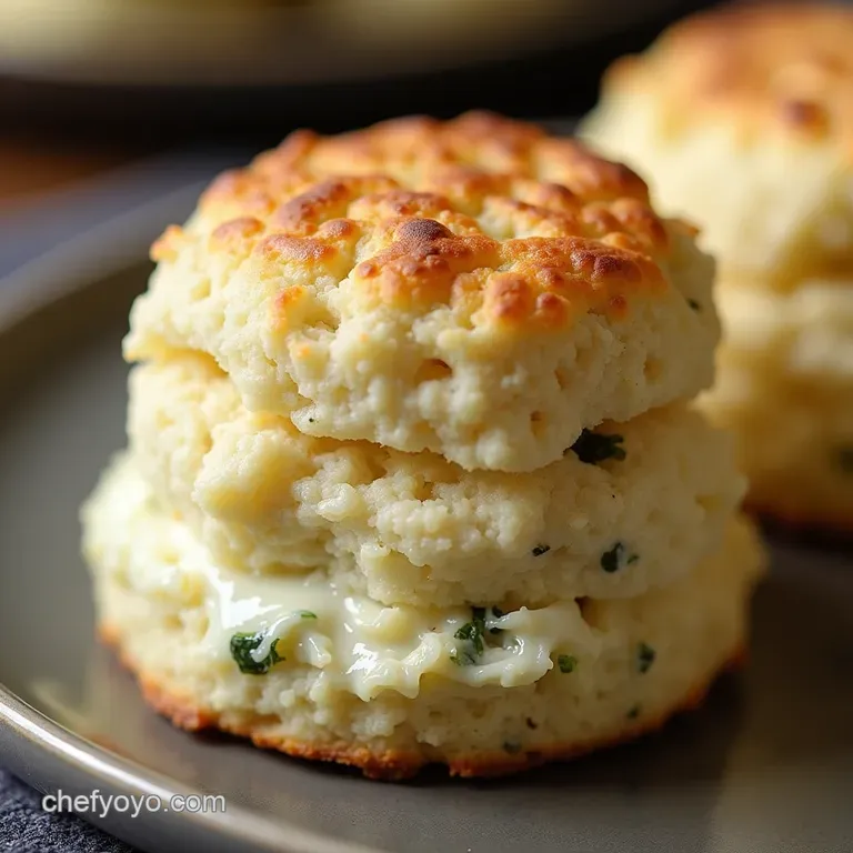 Fluffy Herb Cottage Cheese Biscuits Light Tangy and Ready in a Dash