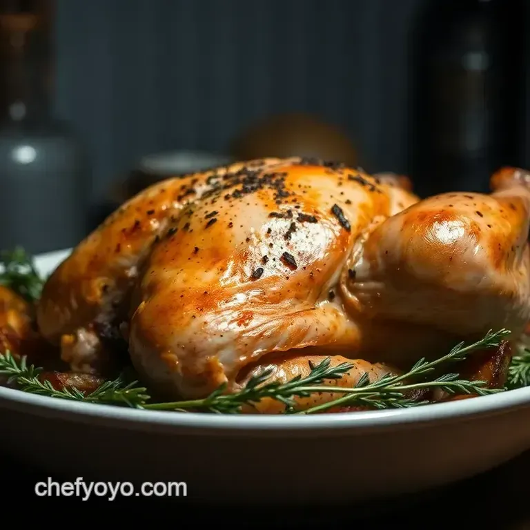 Herbes de Provence Infused Roasted Chicken