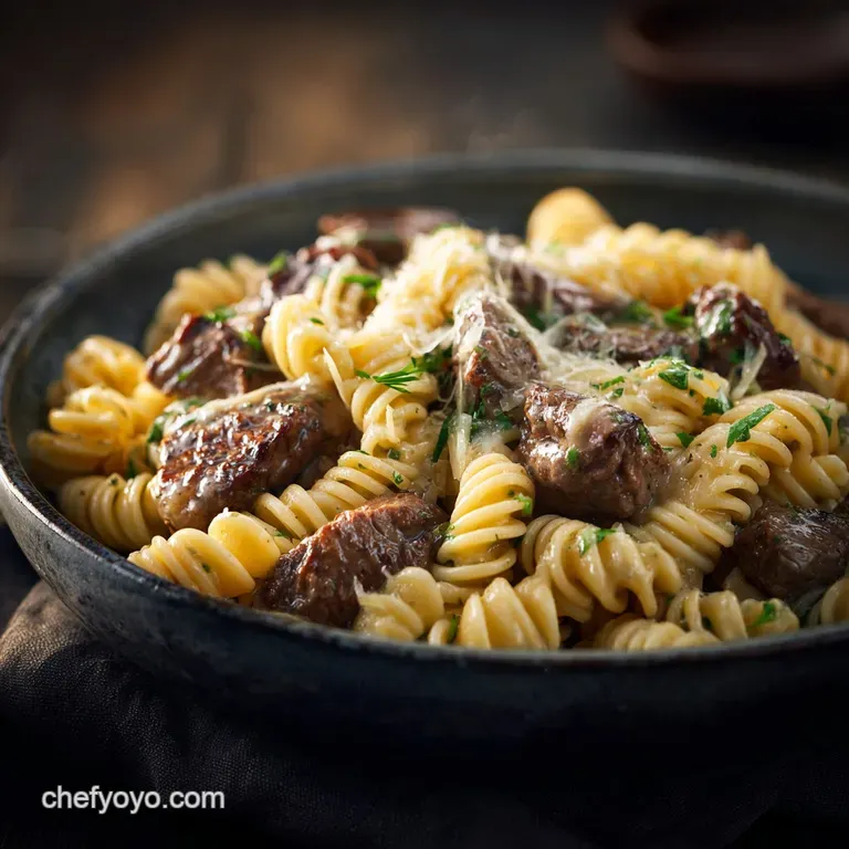 The Lean Mean Creamy Beef Rigatoni High Protein Weeknight Pasta