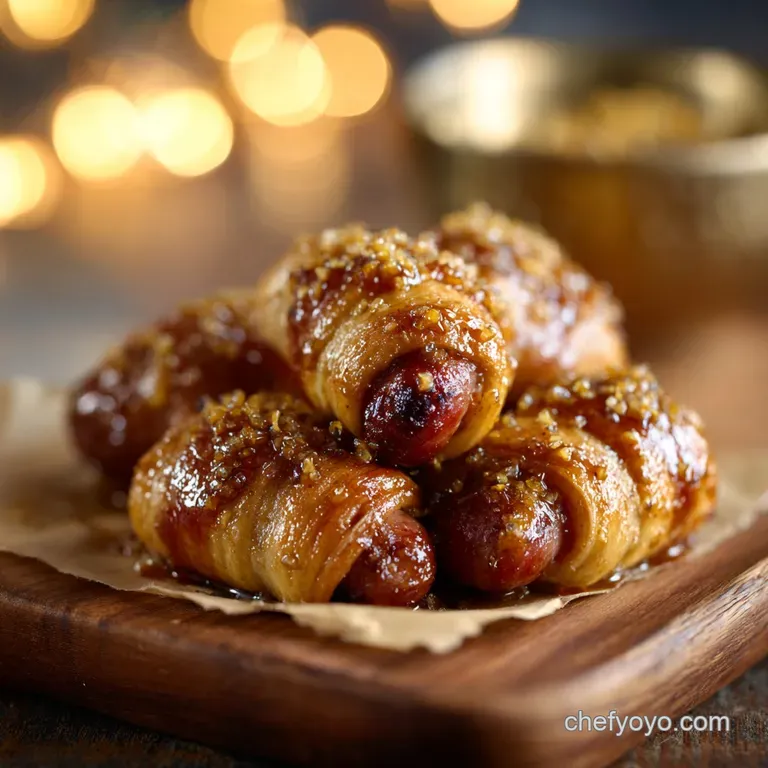 Holiday Pigs in a Blanket: the Ultimate Sticky Maple Glaze Upgrade presentation