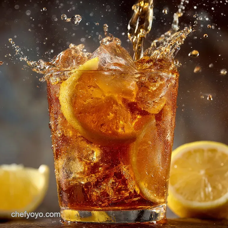 The Perfect Pitch Homemade Arnold Palmer Iced Tea Lemonade presentation