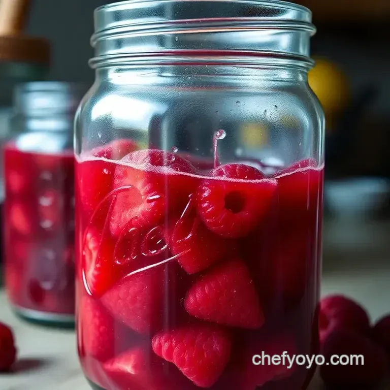 Homemade Seedless Raspberry Jam