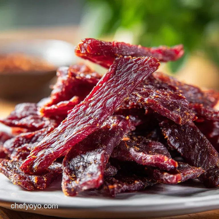 Smoked Beef Jerky: Savory and Chewy