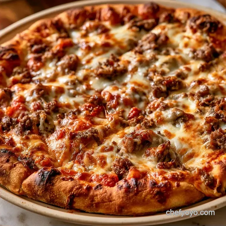 Ground Venison Pizza: Hearty and Crisp