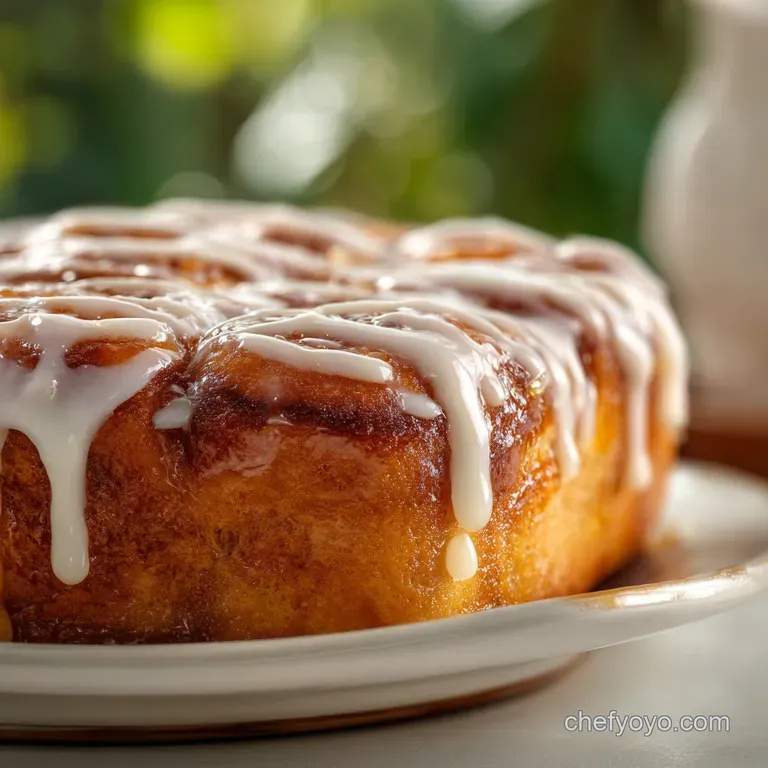 Velvety Honey Bun Cake Recipe