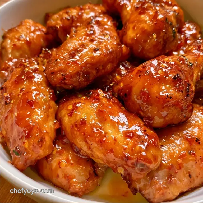 Honey Habanero Chicken with Lime Juice