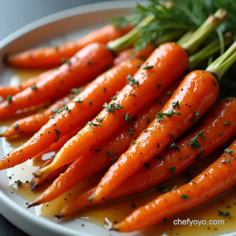 HoneyGlazed Roasted Carrots with Toasted Pecans Thyme