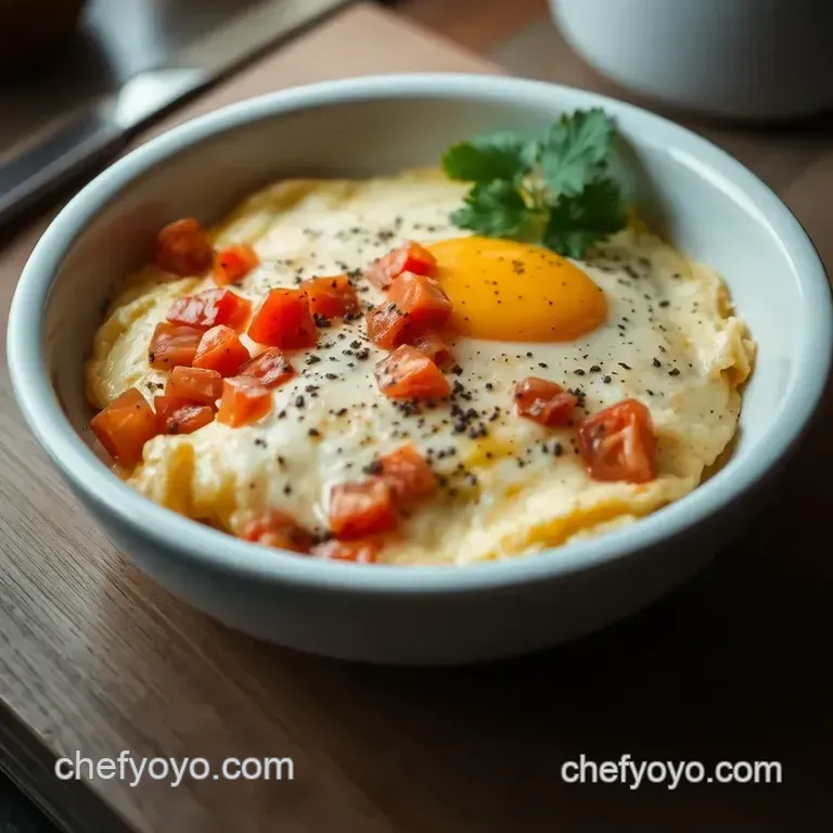 Huevo a la Mexicana: A Flavorful Mexican Scramble presentation