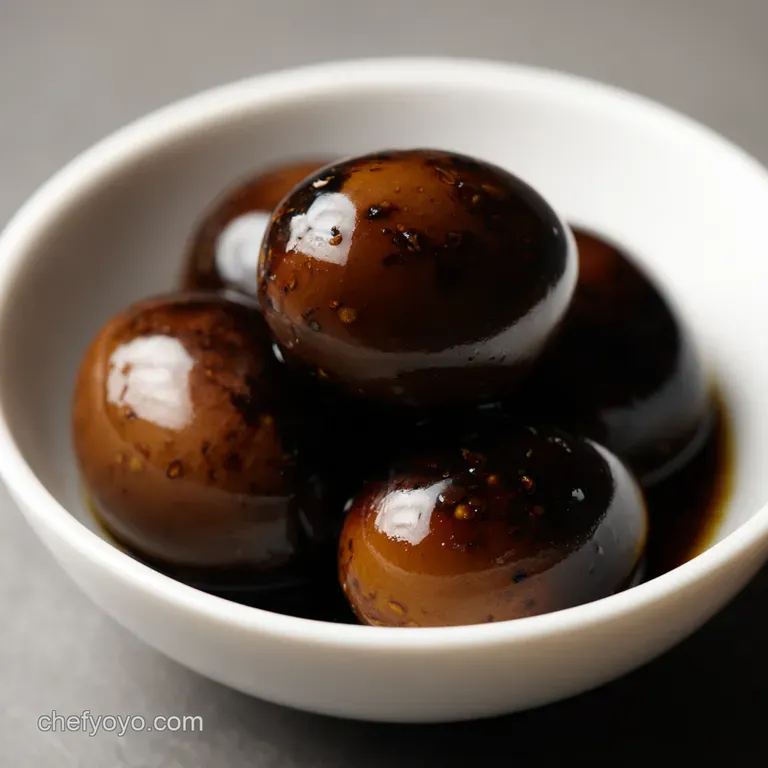 Jammy Soy Sauce Eggs The Perfect ProteinPacked Snack presentation