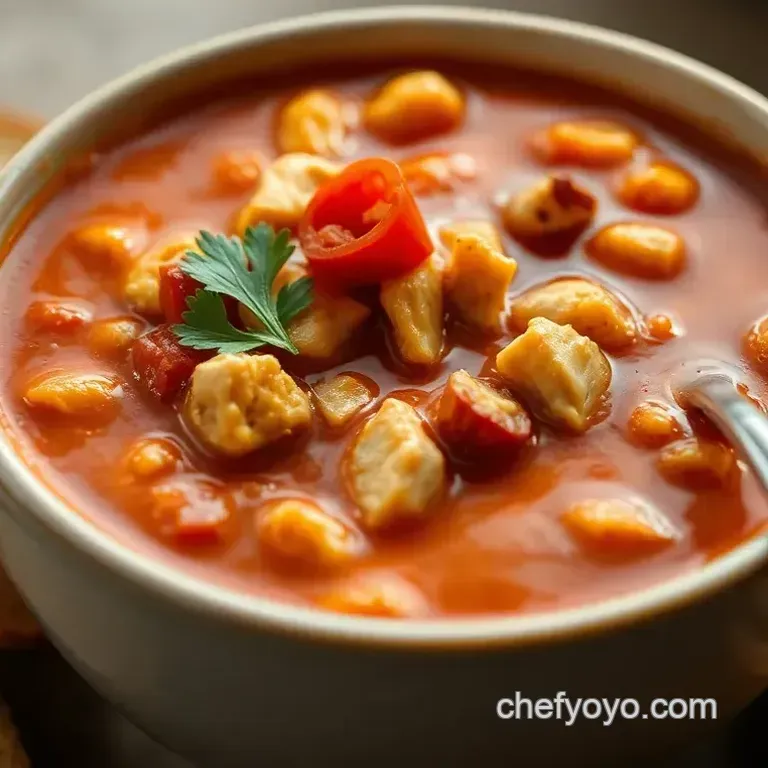 Kickin Chicken Tortilla Soup