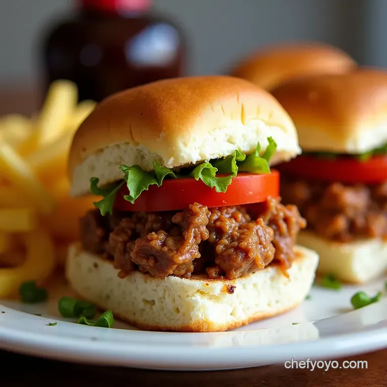 Kickin Pulled Pork Sliders with Zingy Coleslaw