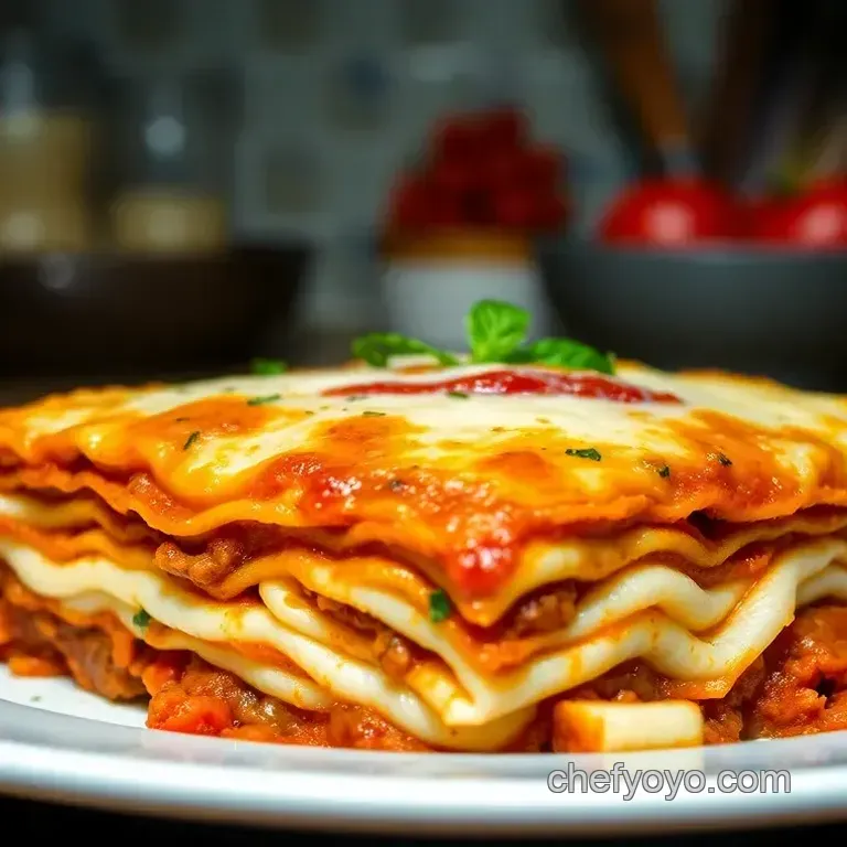 Lasagna Layered Delight: A Hearty Classic