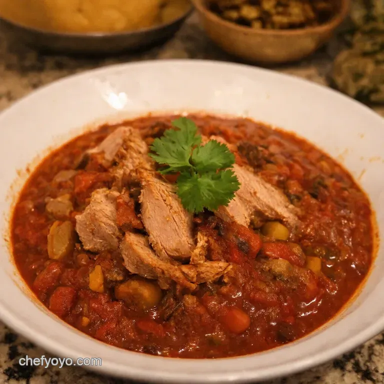 Leftover Turkey Chili from Bird to Bowl in Under an Hour presentation