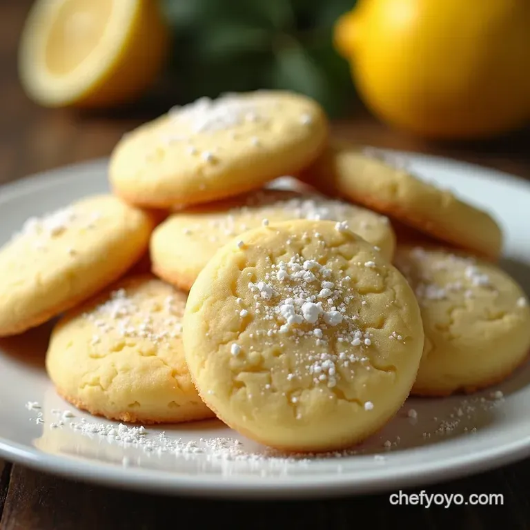 Lemon Burst Christmas Sugar Cookies