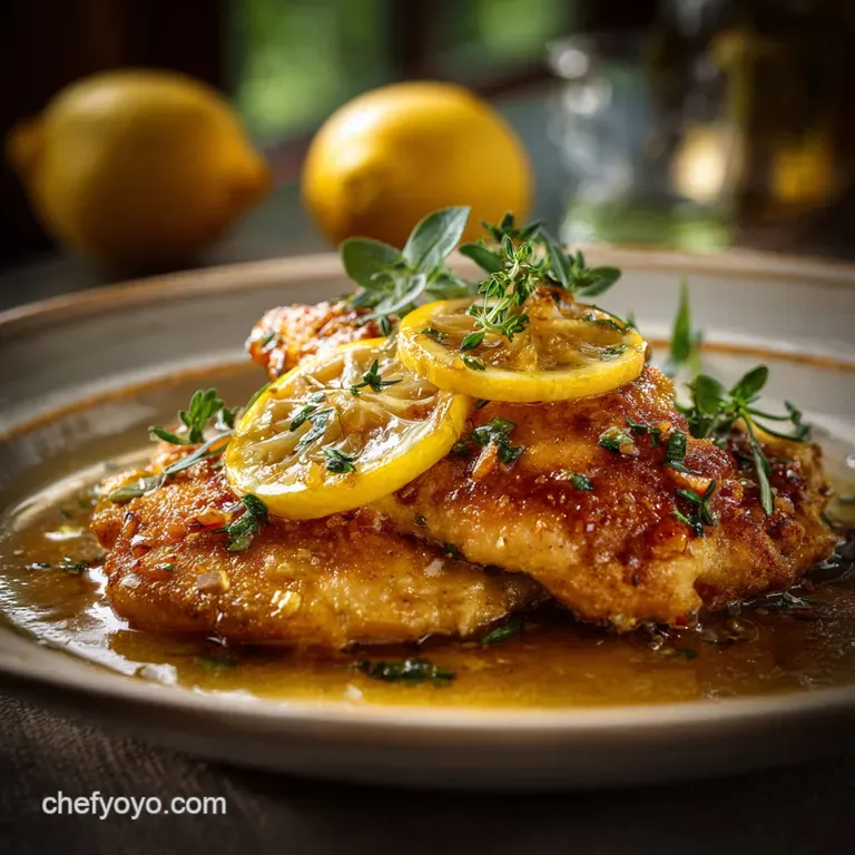 Chicken Francese: Restaurant-Quality Lemon Butter Chicken in 35 Mins