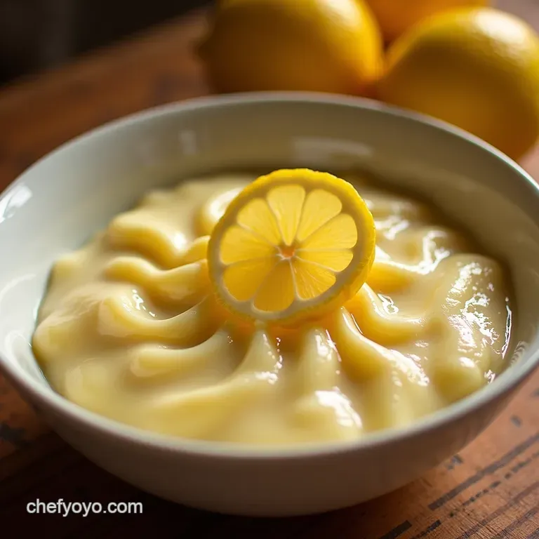 Sunshine in a Bowl Ultracreamy Highprotein Lemon Cottage Cheese Pudding presentation