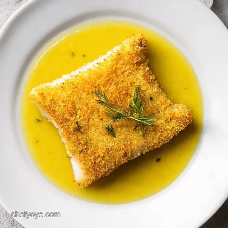 Lemon Herb Crusted Sole with Tartare Mayo