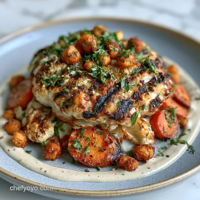 Lemon Tahini Roasted Bowl: Crispy and Zesty
