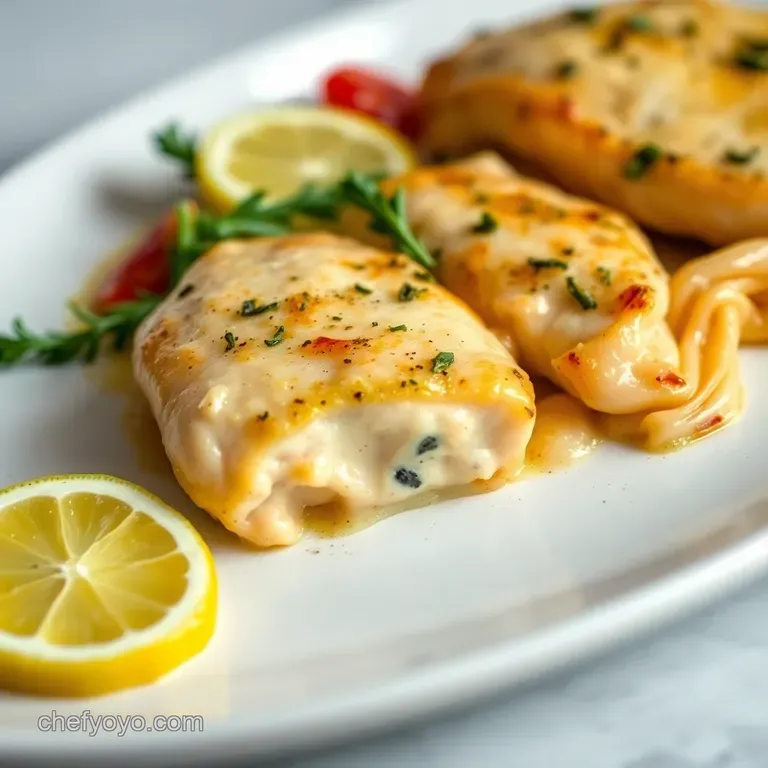 Lemony Chicken Scallopini (A Weeknight Winner!) presentation