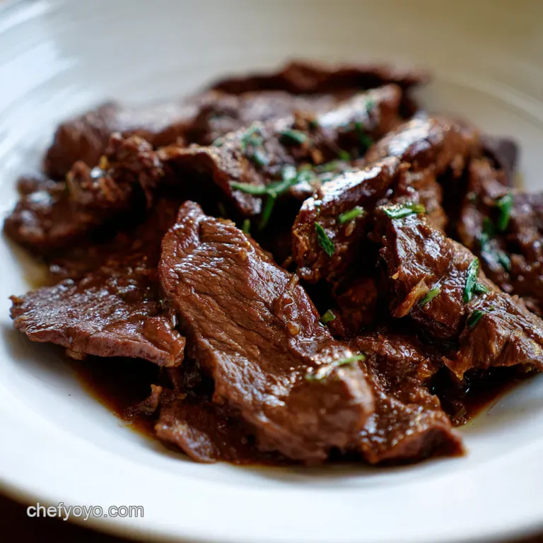 Lengua Estofado A Rich and Tender Braised Beef Tongue