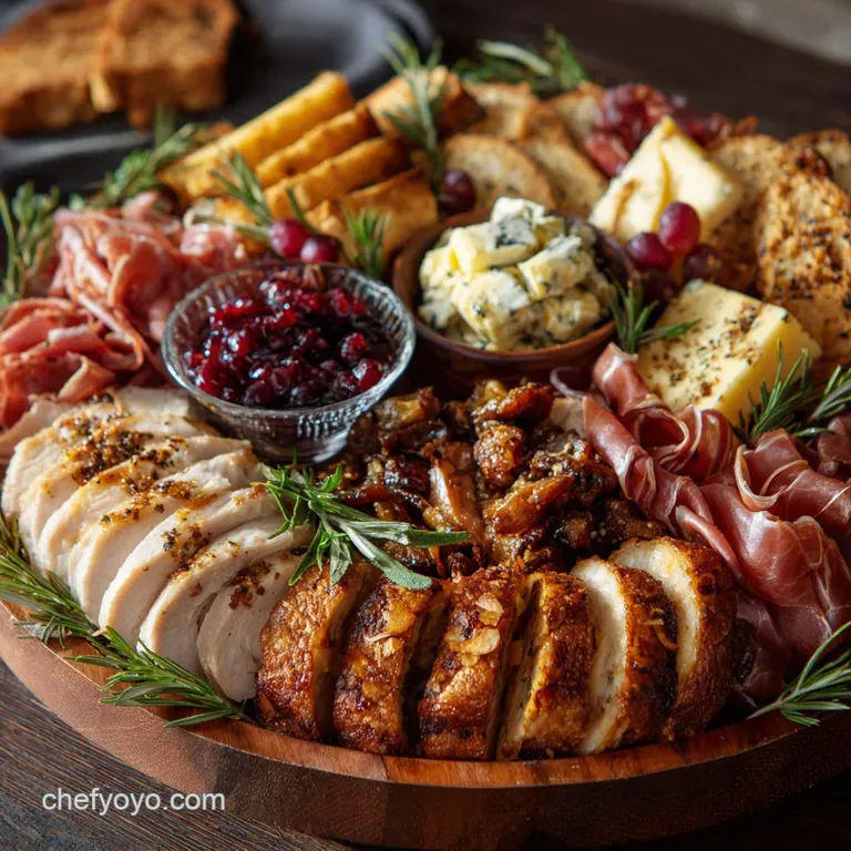 Loaded Thanksgiving Cheeseboard: The Grand Harvest Graze