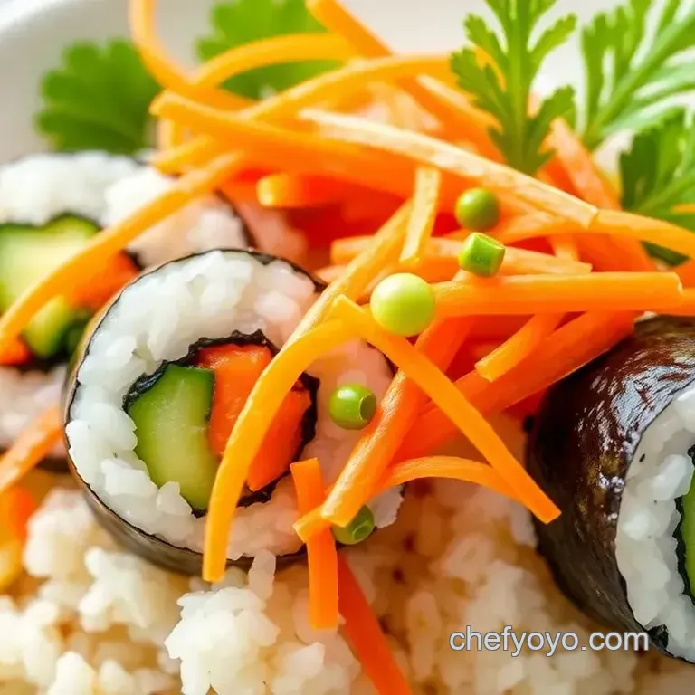 Low Sodium Vegetable Sushi Rolls