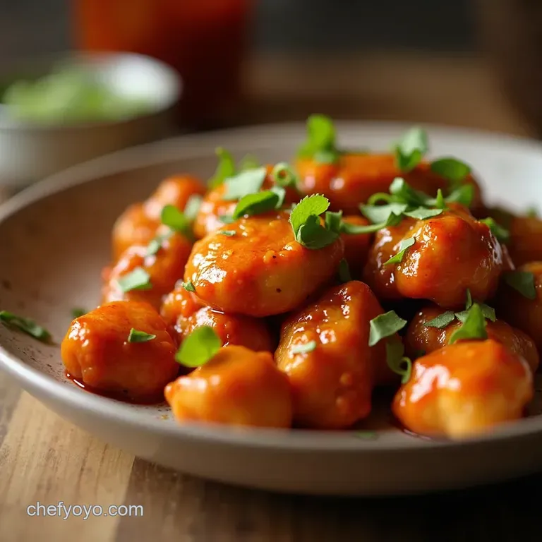 Sticky N Sweet Low Syn Honey Chilli Chicken Slimming Friendly presentation