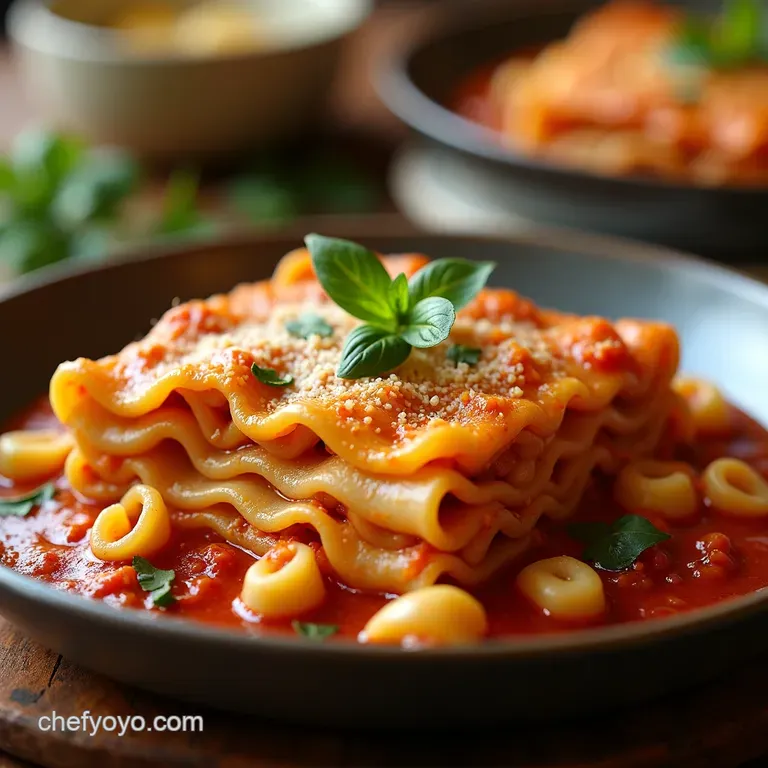 Lowcarb Lasagna Soup Pastafree Comfort in a Bowl presentation