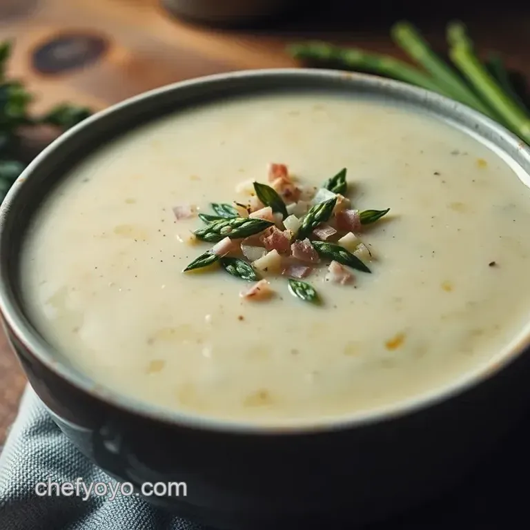 Luscious Cream of Asparagus Soup: A Velvety Green Delight
