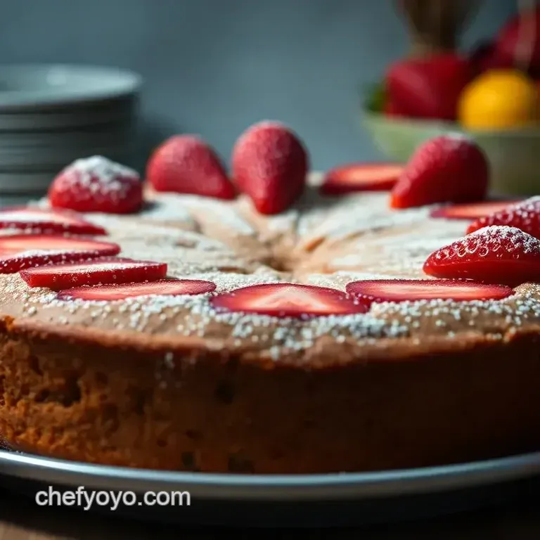 Luscious Strawberry Cake: A Summer Delight