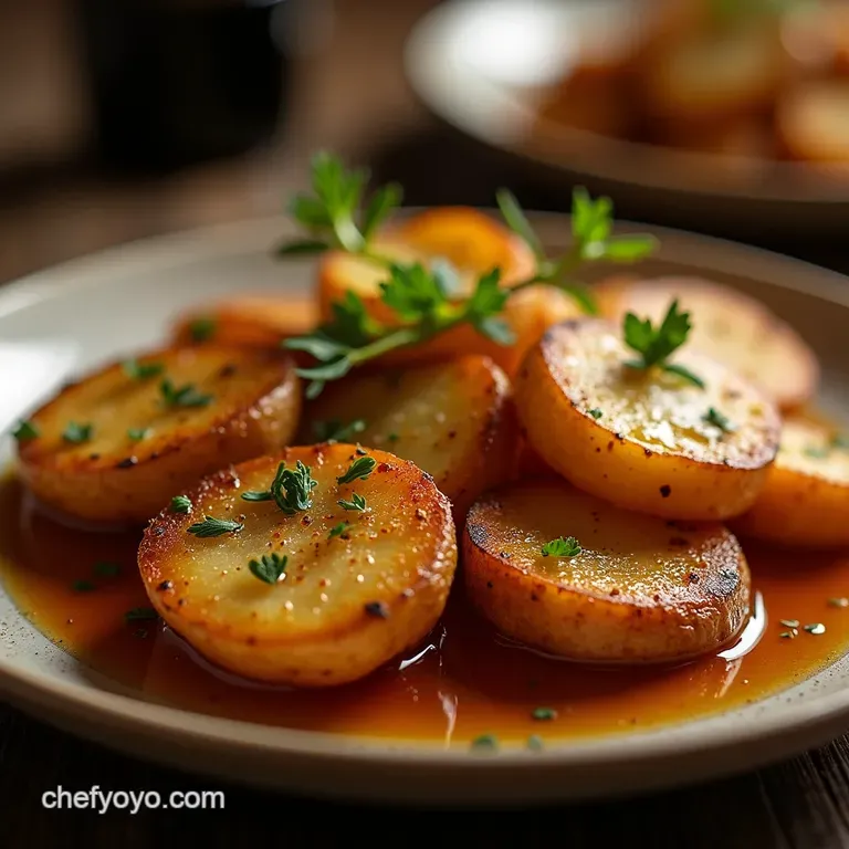 Properly Posh Marmite Roast Potatoes the Ultimate Umami Roastie presentation