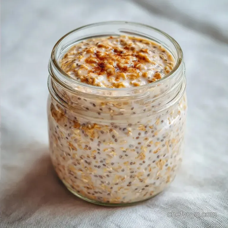 Mason Jar Overnight Oats: Creamy and Wholesome