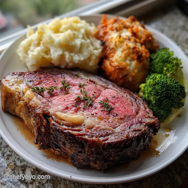 The Masterpiece Prime Rib Roast: Reverse-Seared Perfection