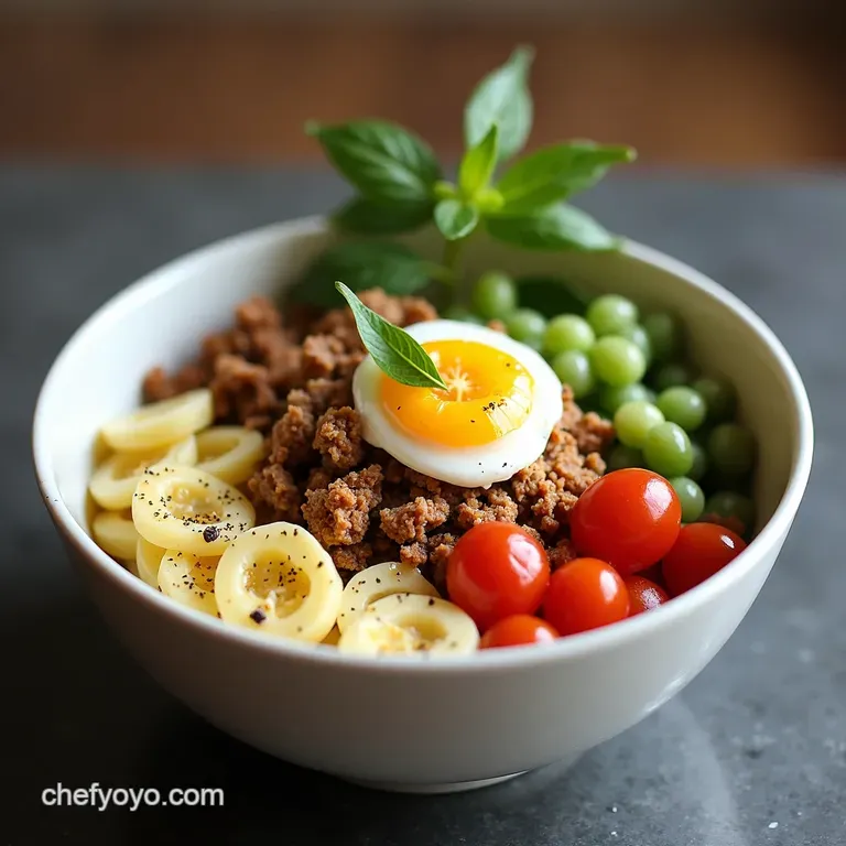 Mediterranean Chickpea Power Bowl with HoneyLemon Ricotta Dessert