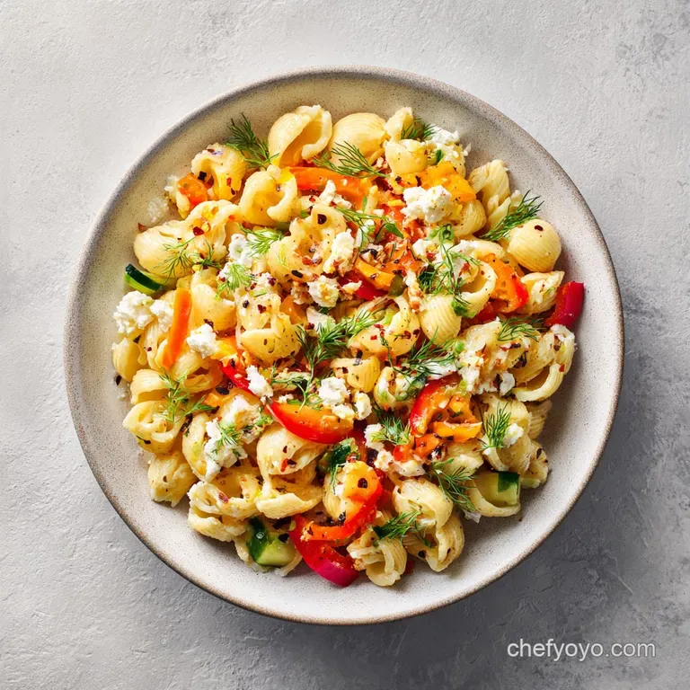 Mediterranean Pasta Salad: Fresh and Vibrant