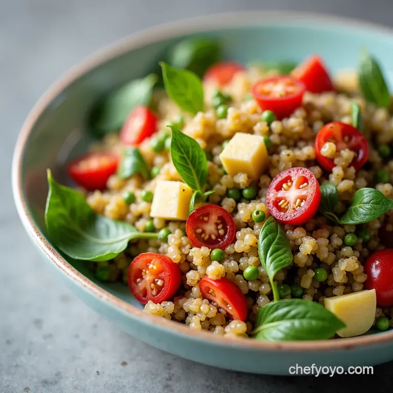 Mediterranean Quinoa Salad Speedy Weekday Wonder