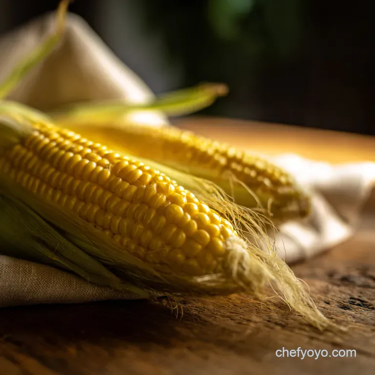 Microwave Marvel: Perfectly Cooked Corn on the Cob in Minutes presentation