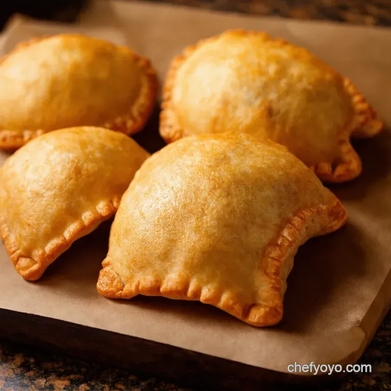 Mini Chorizo and Manchego Empanadas presentation