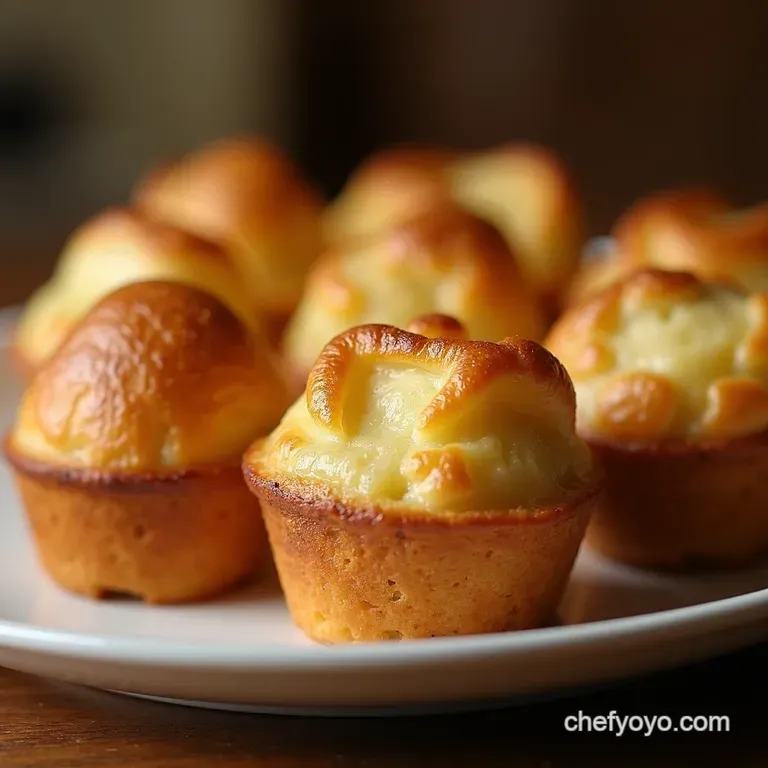 Mini Yorkshire Puddings with Roast Beef Horseradish Cr&egrave;me Fra&icirc;che presentation