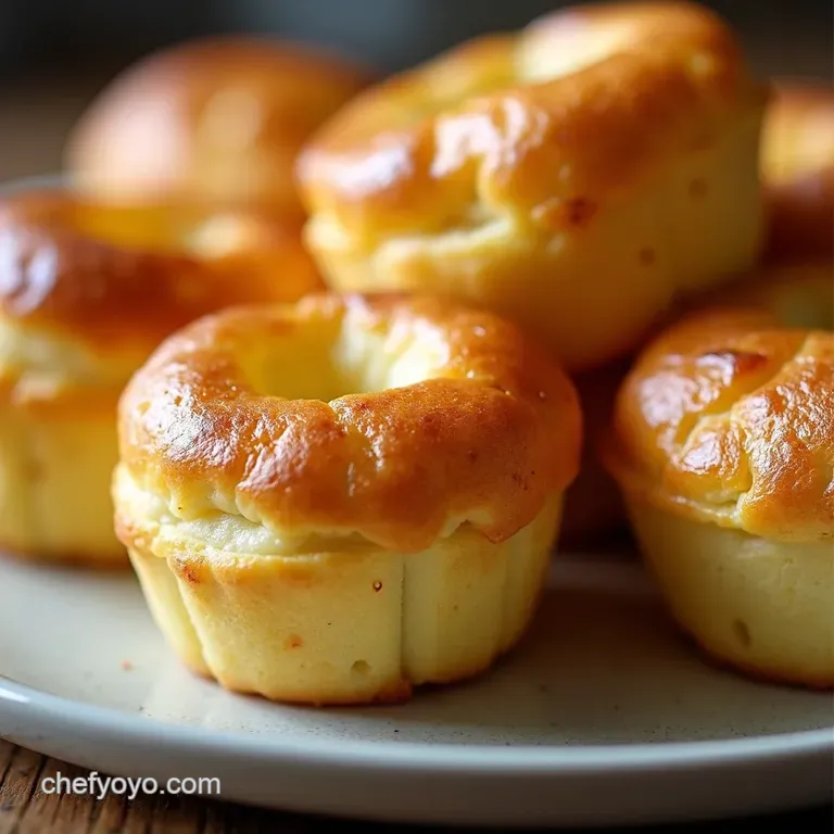 Mini Yorkshire Puddings with Roast Beef Horseradish Crème Fraîche