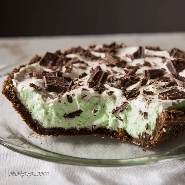 Minty Marvel Grasshopper Pie A Refreshing Retro Treat