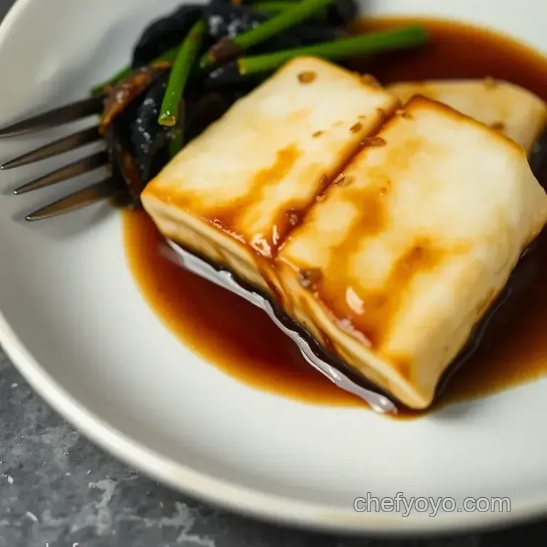 Miso-Glazed Black Cod Sablefish: A Taste of the Pacific presentation